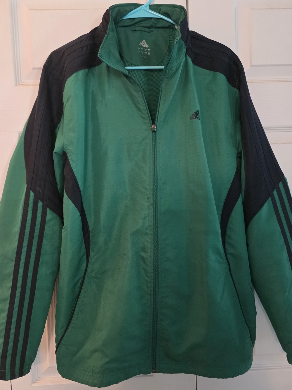 adidas Green and Black Performance Jacket